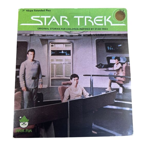 Star Trek Record Set 4 Records The Original Series Peter Pan Records 1979 - Picture 5 of 10
